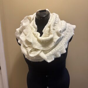 Infinity scarf with sparkle